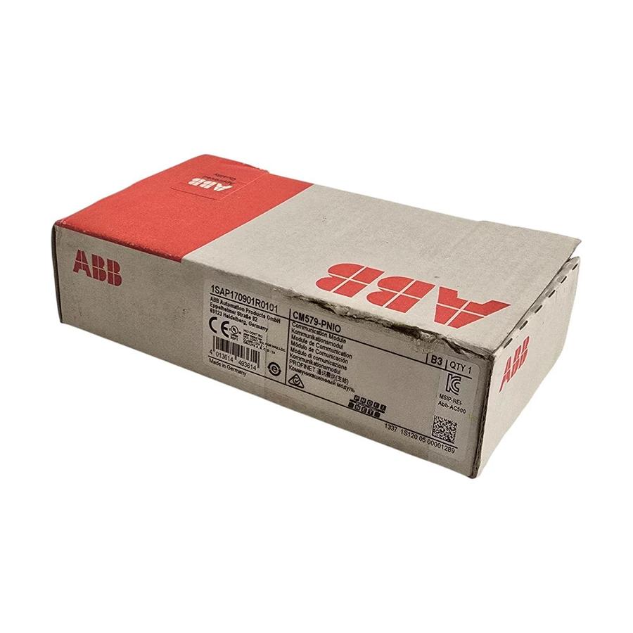 ABB CM579-PNIO 1SAP170901R0101 AC500 Comm. Module PROFINET IO RT Controller NSMP