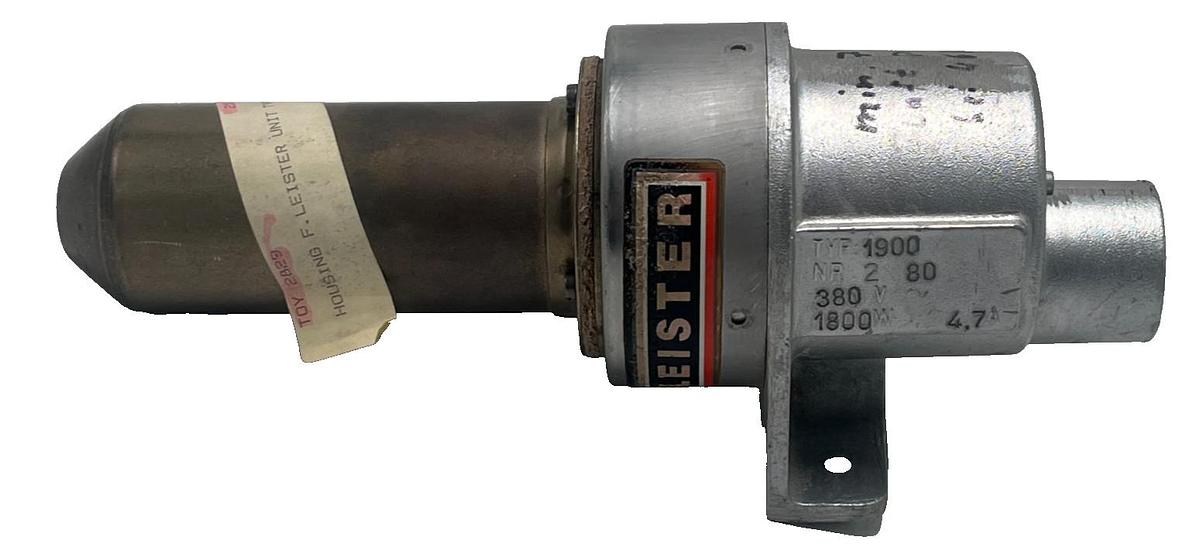 Used LEISTER TYP 1900 Housing for 380V 1.8kW 4.7A Heating Element Industrial Air Heat