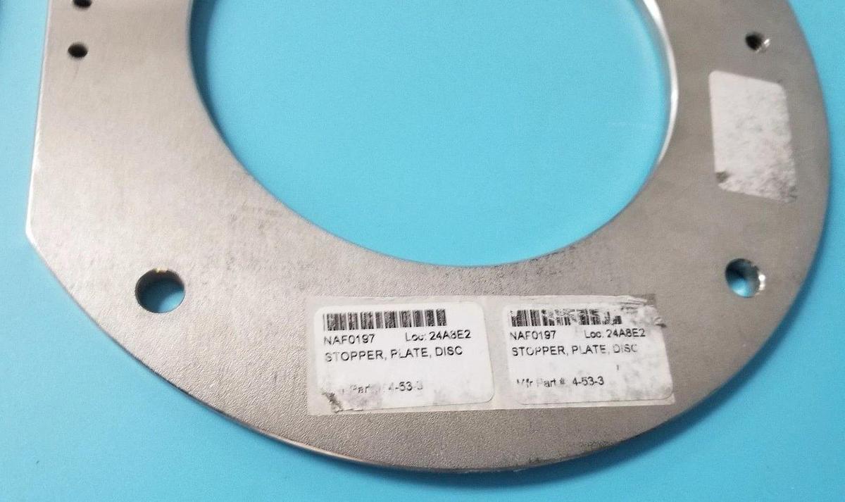 LOT OF 4 NEW GENERIC 4-53-3 STOPPER PLATE DISCS 4533