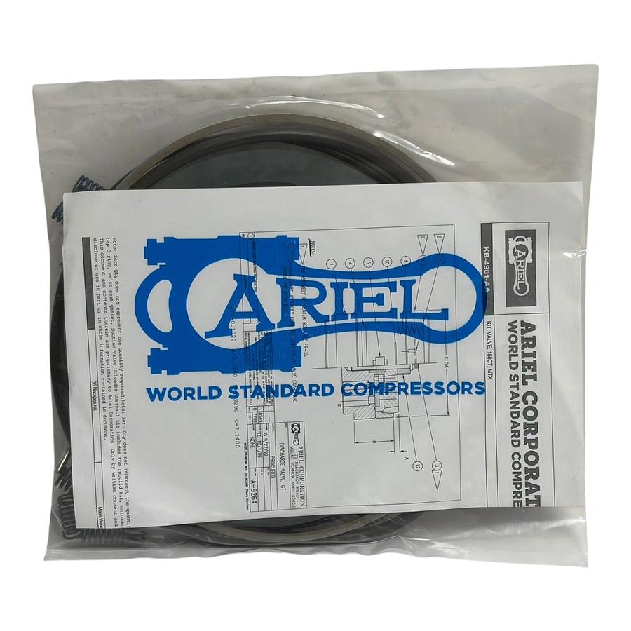 Ariel KB-4981-AA Compressor Valve Kit 158CT MTX OEM Rebuild Kit New