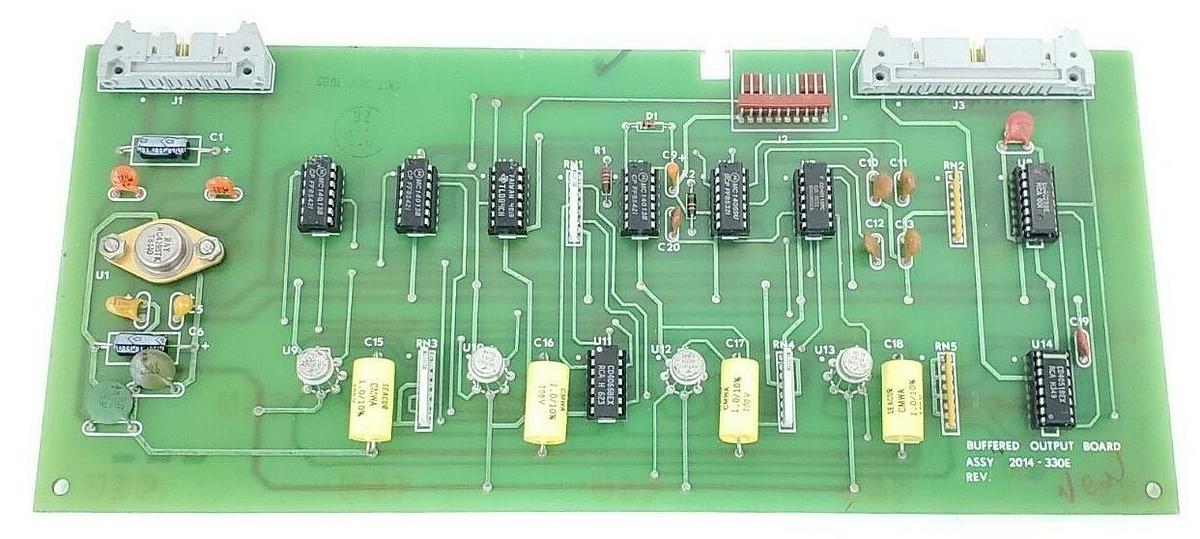 Used GENERIC ASSY. 2014-330E BUFFERED OUTPUT BOARD 1123-104E