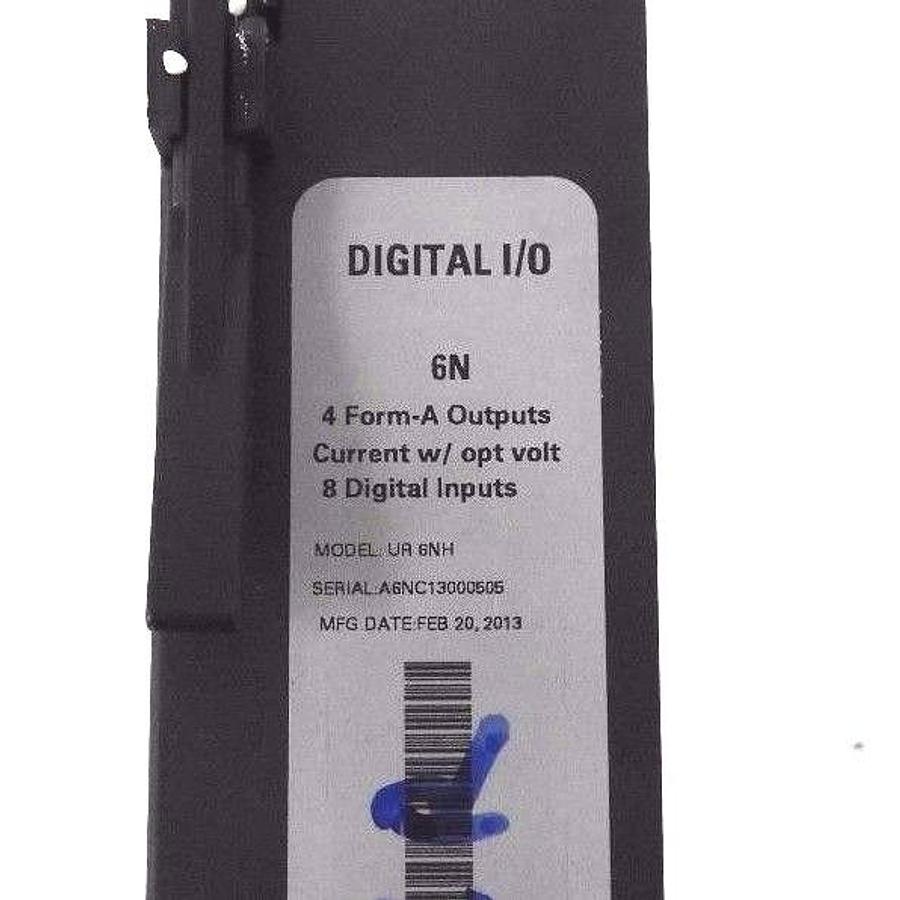 NIB GE MULTILIN UR6NH DIGITAL I/O MODULE FIRMWARE: A09MA504.000 W/ 1866-0002-C7