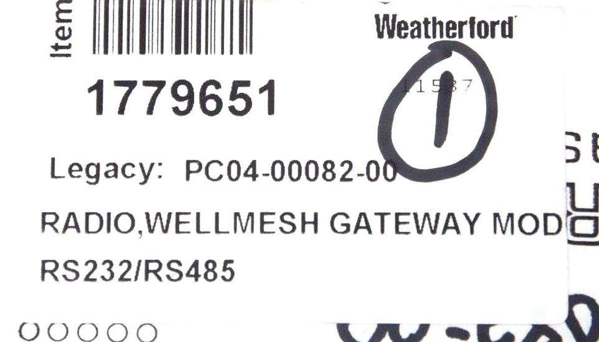 Used NIB WIRELESS MEASUREMENT WSG-04122 WIRELESS MONITORING AND CONTROL MODULE