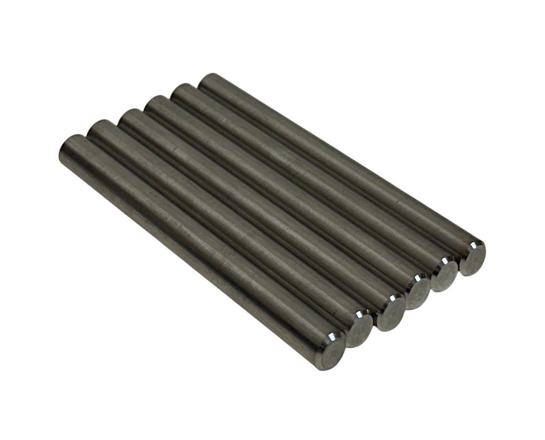 Used 6 TRIANGLE 05-B-07-B4 / 17-4 SS / 103285232 OEM DOWEL PIN 3/8''D x 4-1/8''L NSNP