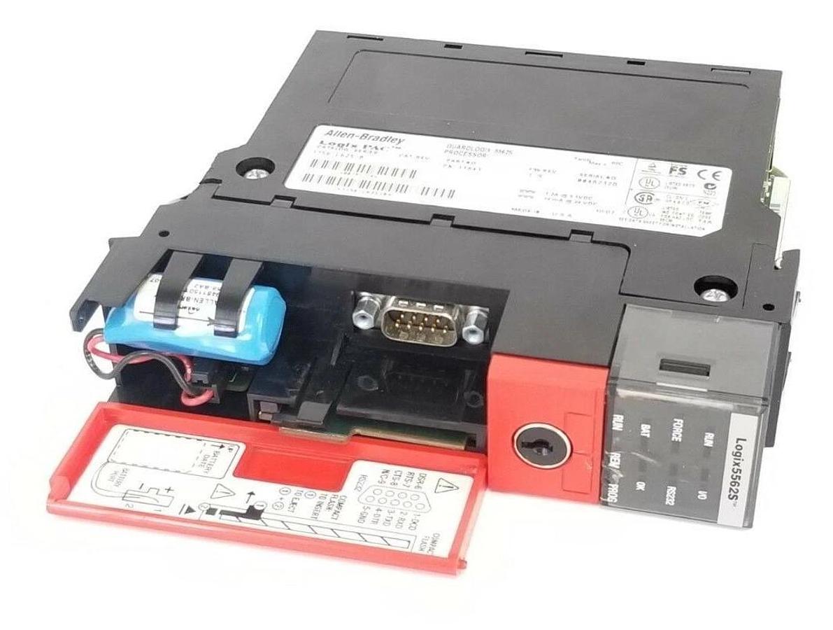 Used ALLEN BRADLEY 1756-L62S & 1756-LSP GUARDLOGIX PROCESSORS SER. B (DAMAGED)