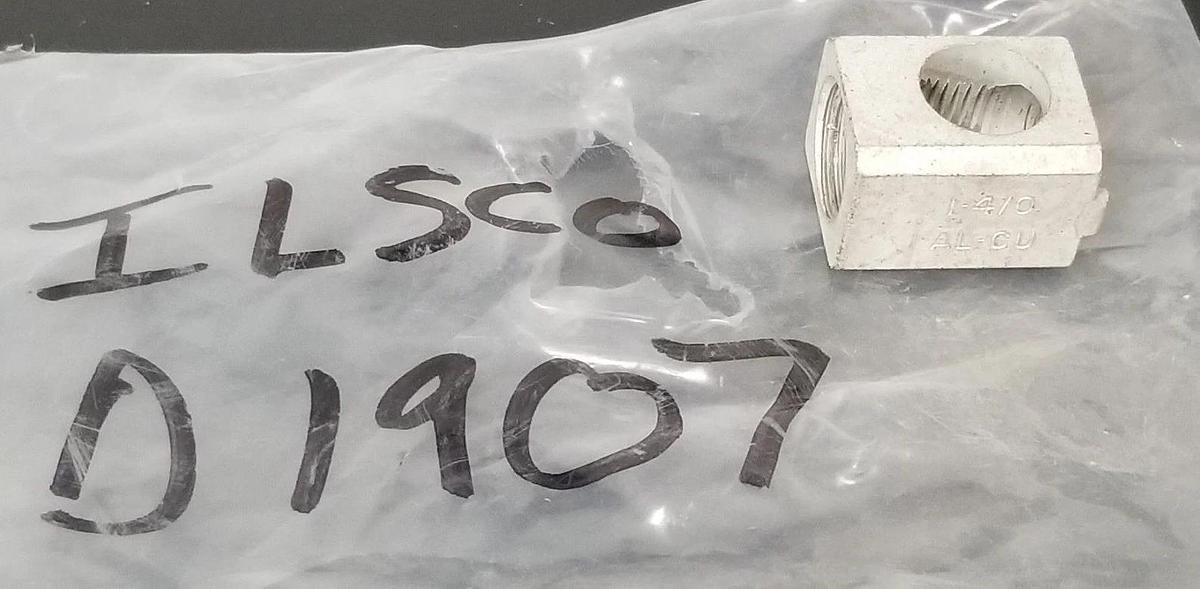 Used ILSCO D1907 LUG 1-4/0, AL-CU