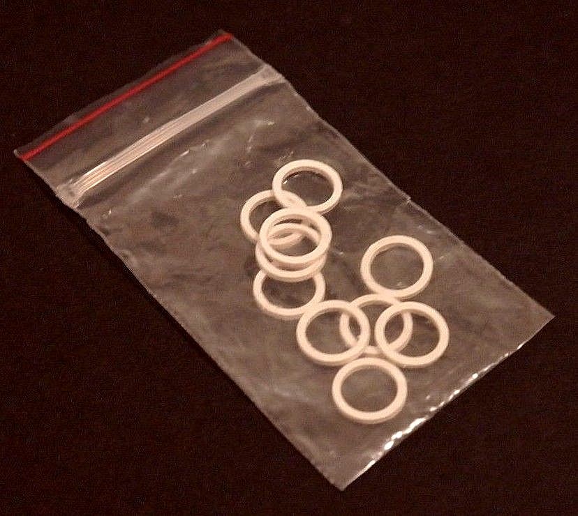 Used LOT OF 10 NEW KRONES 0-168-50-002-0 WASHERS 0168500020