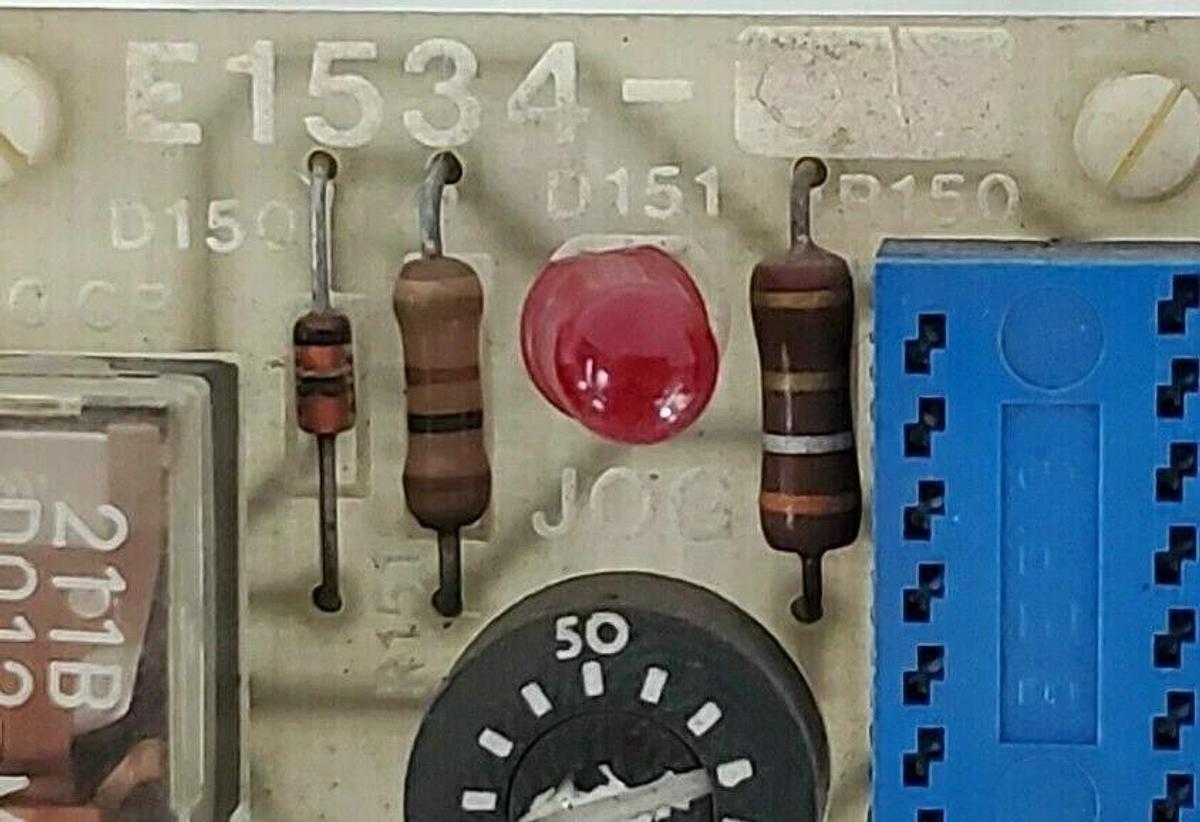 Used POLYSPEDE E1534-01 JOG P.E.C. BOARD E1534