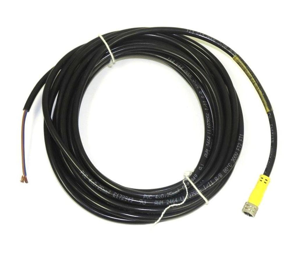 Used WOODHEAD BRAD HARRISON 404000E03M050 LEAD SENSOR CABLE ASSEMBLY