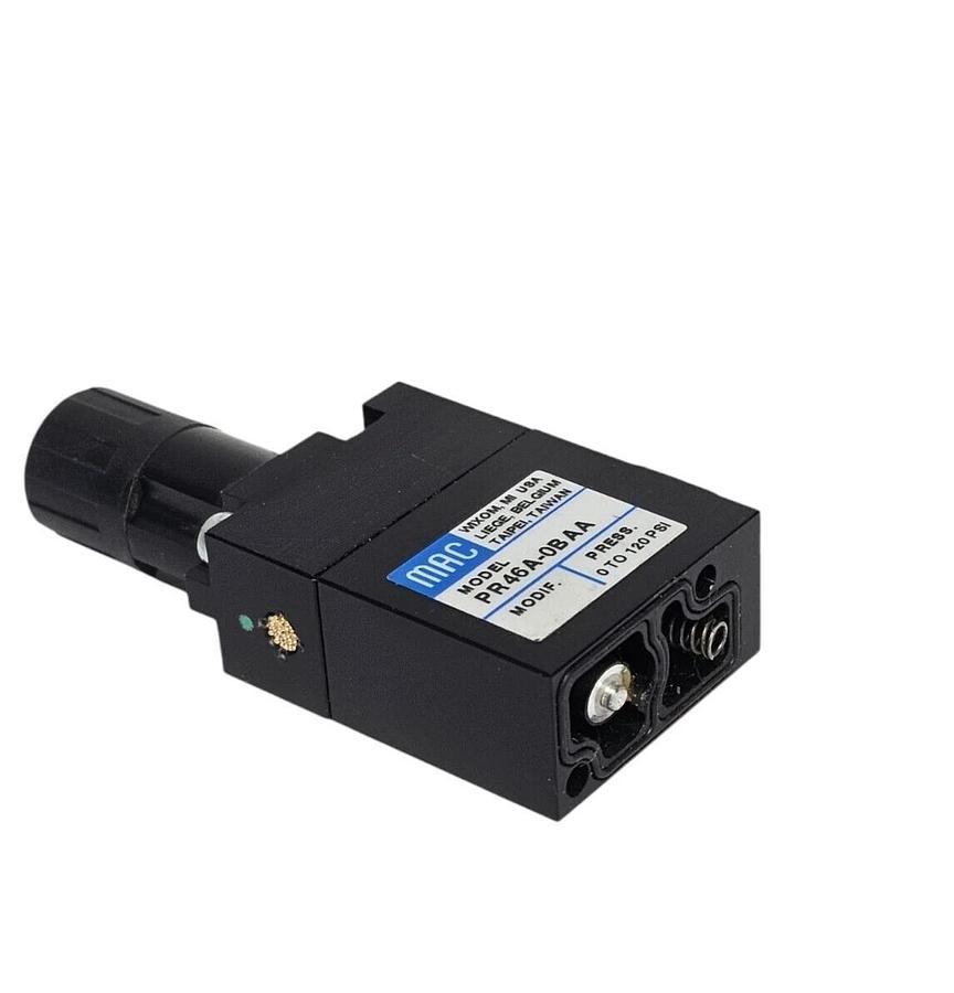 NEW MAC PR46A-0BAA PRESSURE REGULATOR PR46A0BAA (0-120PSI)