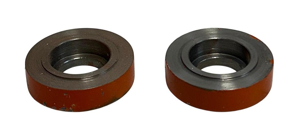 Used 2 FINISH THOMPSON 106356-8 / 1063568 OEM IMPELLER ASSEMBLY THRUST RINGS NSNP