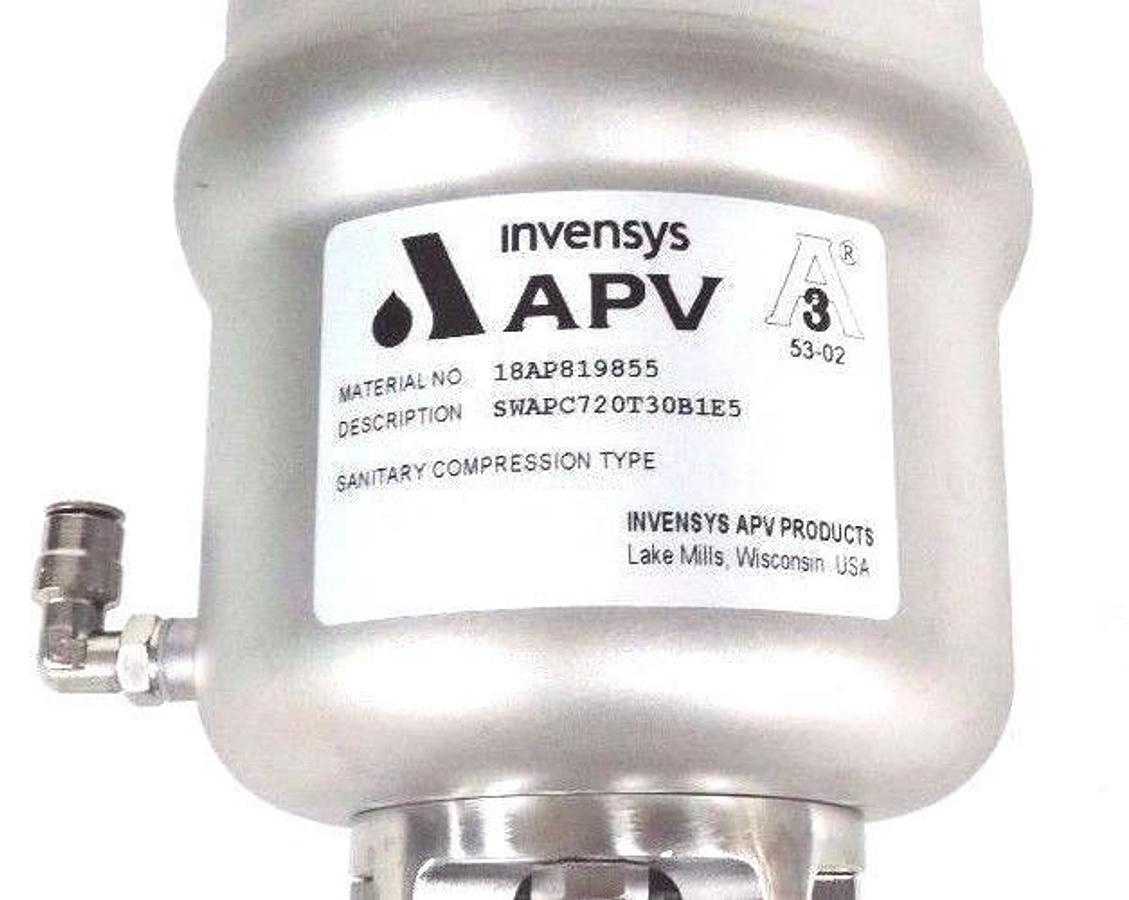 NEW INVENSYS APV 18AP819855 ACTUATOR SWAPC720T30B1E5 70/150PSI, 5/10BAR