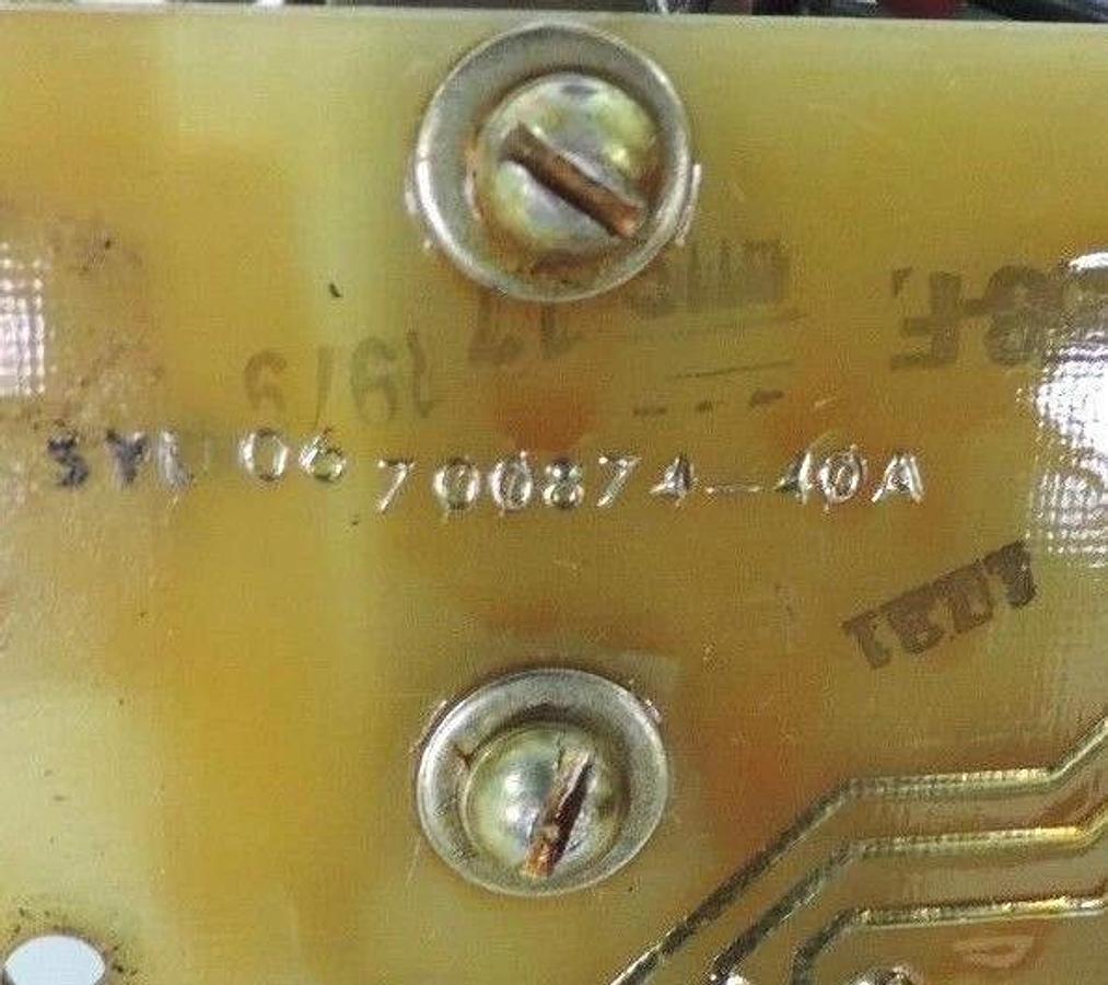 Used RELIANCE ELECTRIC 0-51382-3 REVERSE RELAY CARD 700874-40A BOARD