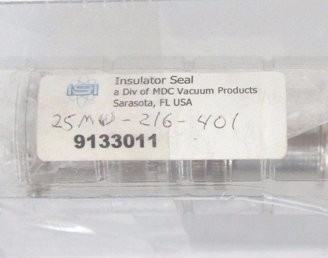 NEW MDC VACUUM INSULATOR SEAL 9133011- MPIN 6 DE K150 25MW-216-401