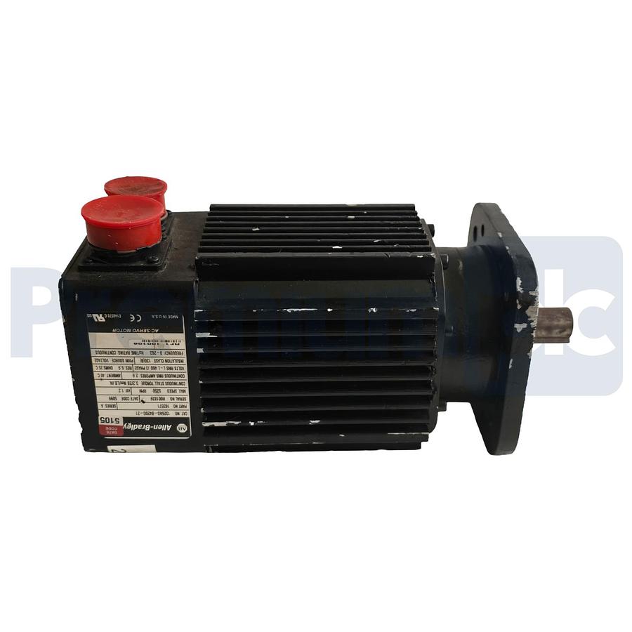 Used Allen-Bradley 1326AS-B420G-21 /A Servo Motor 460V 5250RPM 1.2kW 163571 Repaired