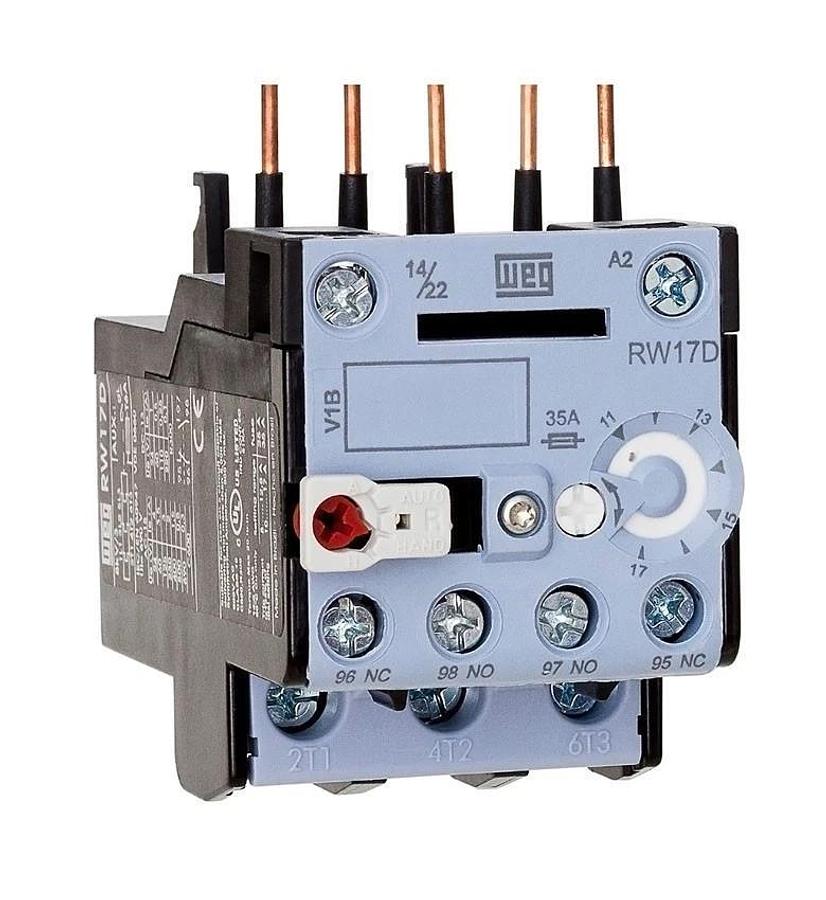 WEG RW17-1D3-U004 Thermal Overload Relay 2.8-4A Class 10 3-Pole