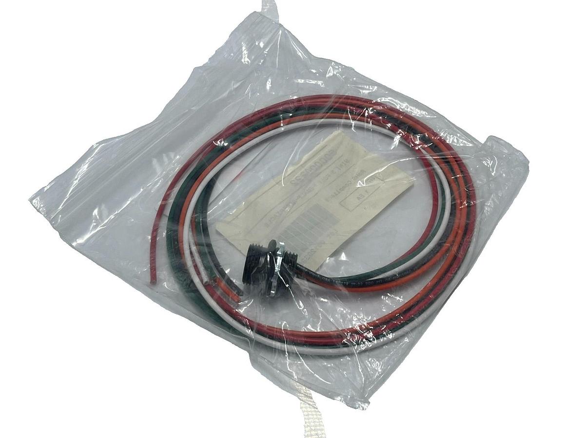 Used BELDEN RKF-501-677/3F Female 5-Pin Mini Power Receptacle 1/2-14 NPT 3ft Cable