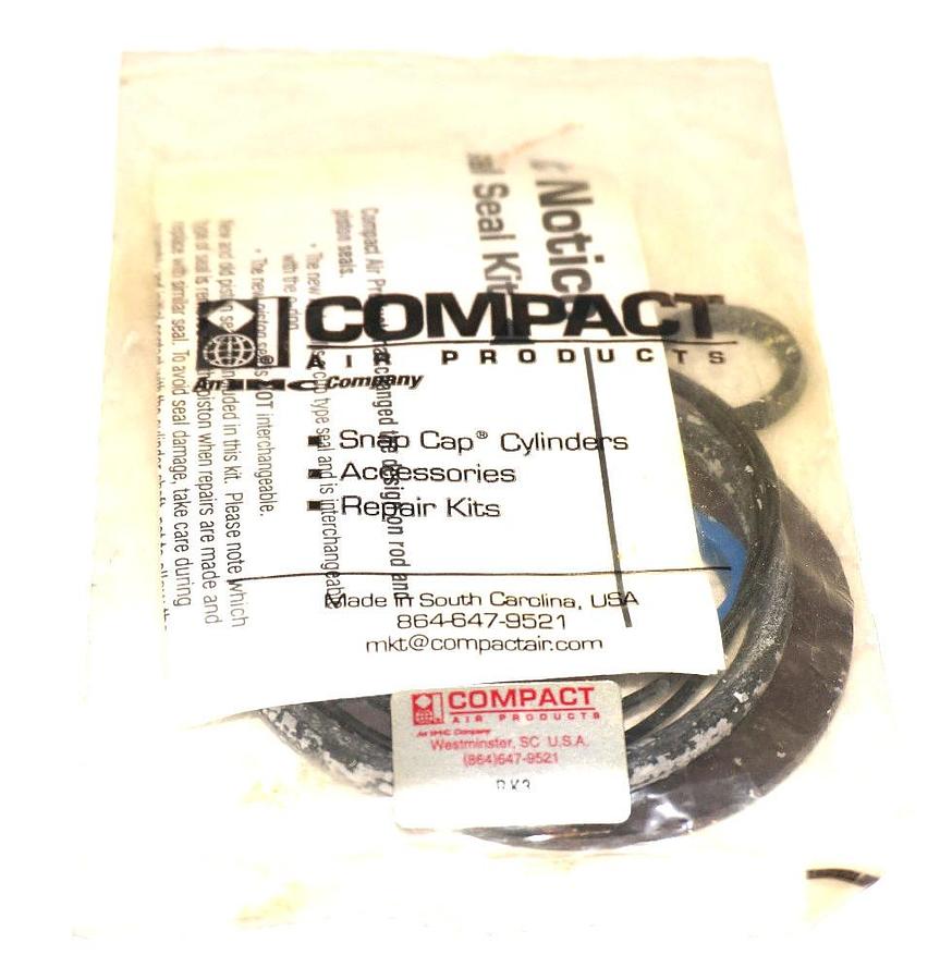 Used NEW COMPACT AIR PRODUCTS RK3 8/00 CYLINDER REPAIR KIT