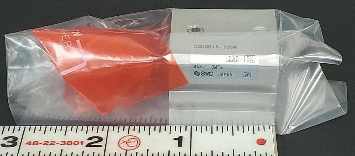 NEW SMC CDQSB16-10SM COMPACT CYLINDER CDQSB1610SM MAX.