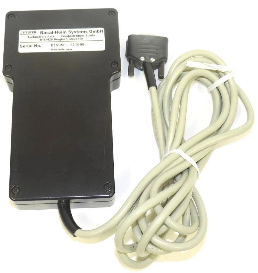 Used RACAL-HEIM SYSTEMS GmbH DATaREC REMOTE CONTROL SERIAL NO. 015950-121999