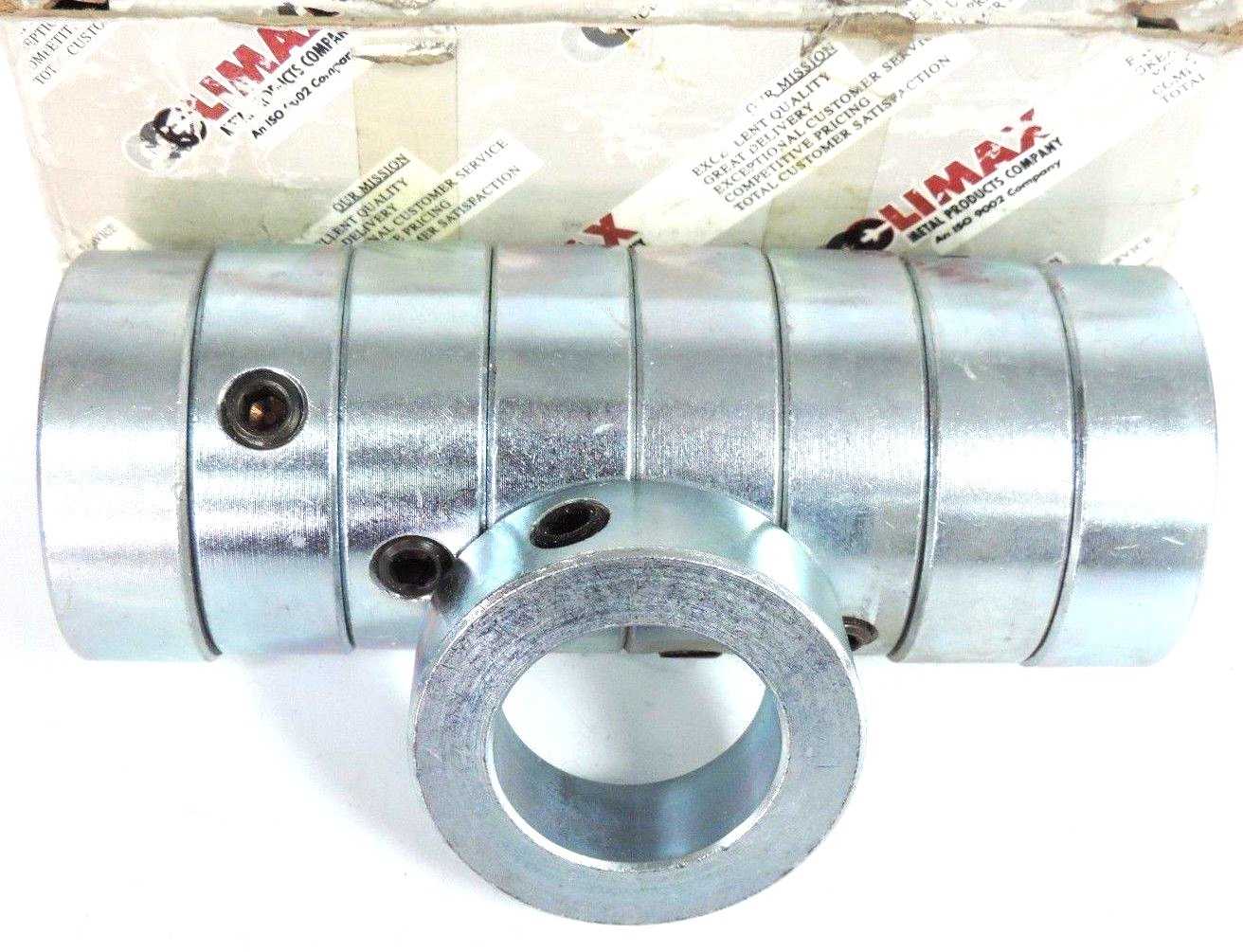 BOX OF 9 NEW CLIMAX METAL PRODUCTS C-131 SHAFT SET SCREW COLLARS 1-5/16" in.