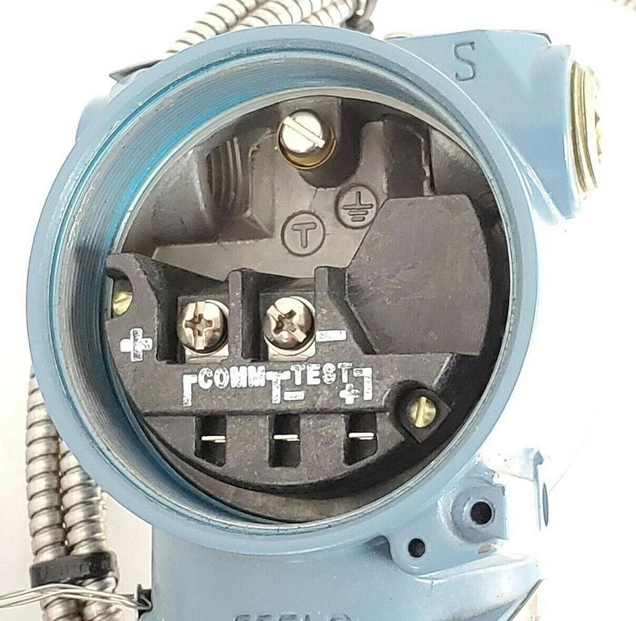 Used ROSEMOUNT 3051CG2A22A1AB4S1 PRESSURE TRANSMITTER W/ SEAL BASE MODULE AND SENSOR
