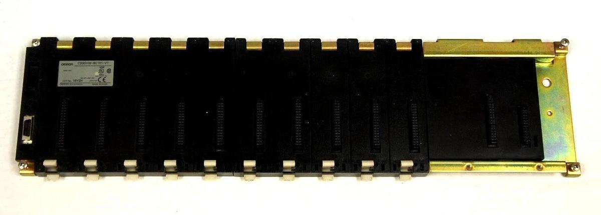 Used OMRON C200HW-BC101-V1 10 SLOT CPU BACKPLANE, C200HWBC101V1