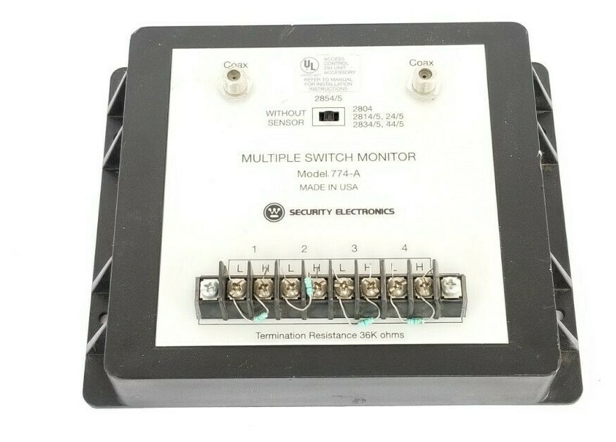 Used WESTINGHOUSE 774-A MULTIPLE SWITCH MONITOR 36K OHMS 774A