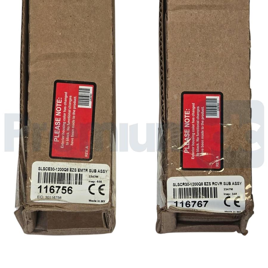 Banner SLSCP30-1200Q88 Cascade Light Curtain Pair Kit 30mm x 1200mm 72450 NSMP