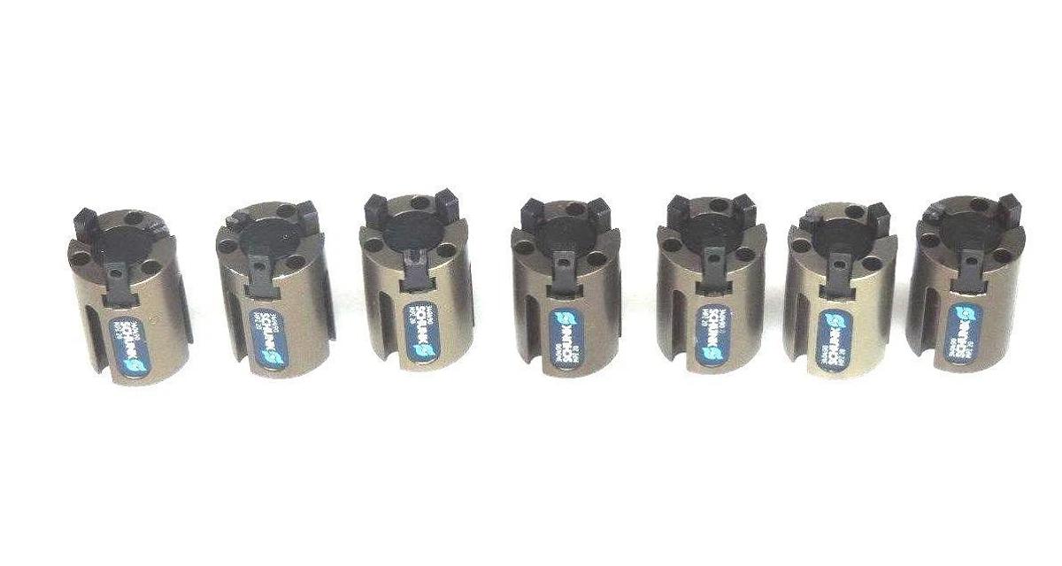 Used LOT OF 7 SCHUNK MPZ 20 GRIPPERS 340490