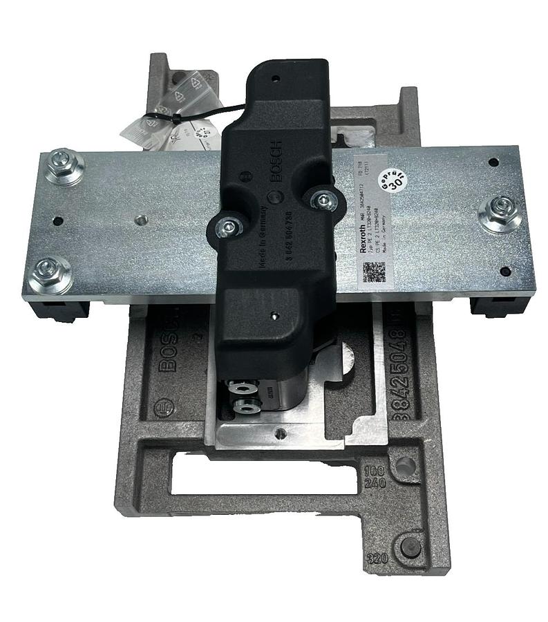 Used Bosch Rexroth 3842504712 Manual Positioning Unit Single Axis System Aluminum NEW