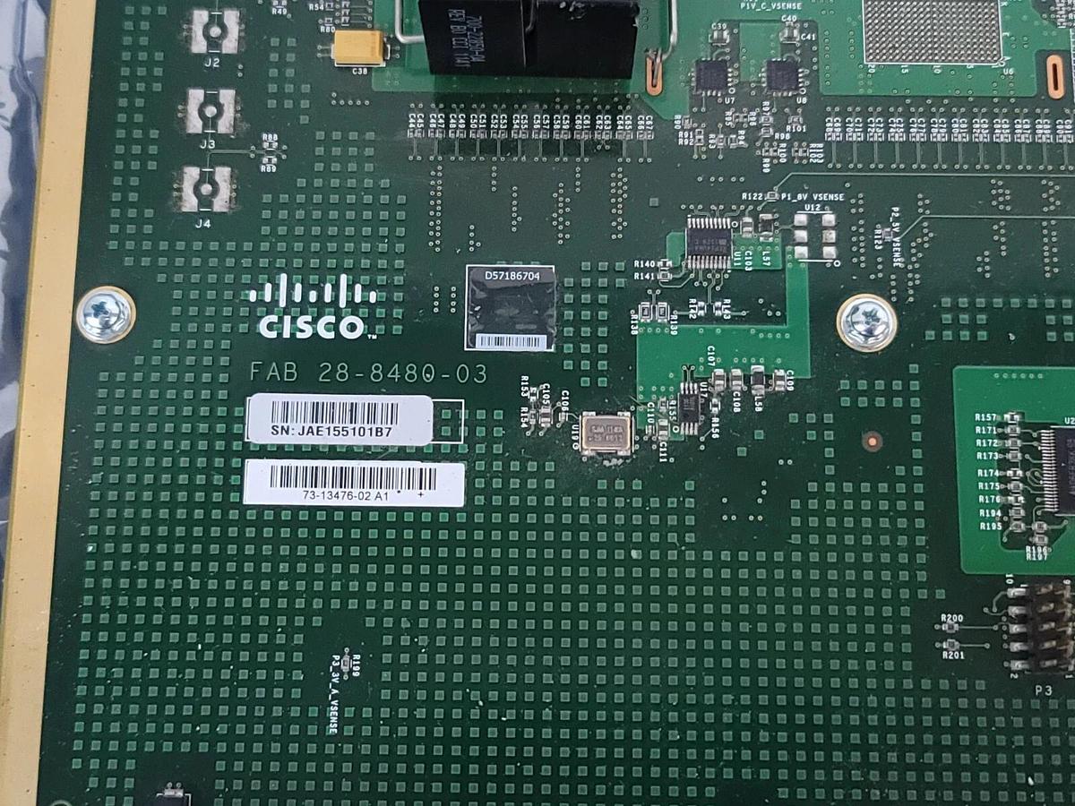 Used CISCO WS-X4612-SFP-E V02 CATALYST 4500 12-PORT GIGABIT MODULE WSX4612SFPE