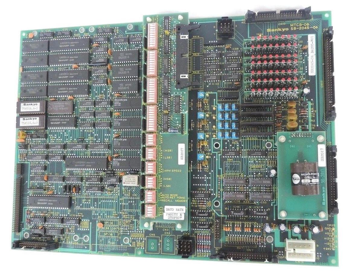 Used REPAIRED SANKYO MTCB-06 BOARD SB-2045-04, SB2027, SB2045-04 B4285-M01