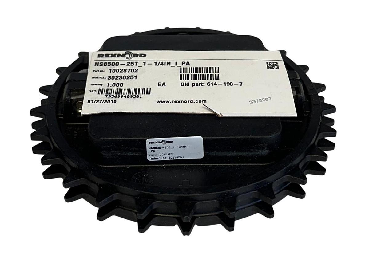 REXNORD NS8500-25T_1-1/4IN_I_PA / 10028702 NYLON SPROCKET 1-1/4'' BORE NSNP