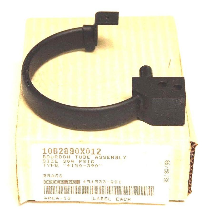 Used NIB FISHER CONTROLS 10B2890X012 BOURDON TUBE ASSEMBLY TYPE 4150-390, 451533-001