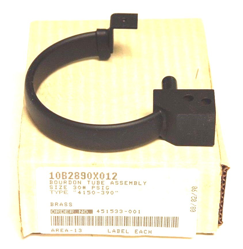 Used NIB FISHER CONTROLS 10B2890X012 BOURDON TUBE ASSEMBLY TYPE 4150-390, 451533-001