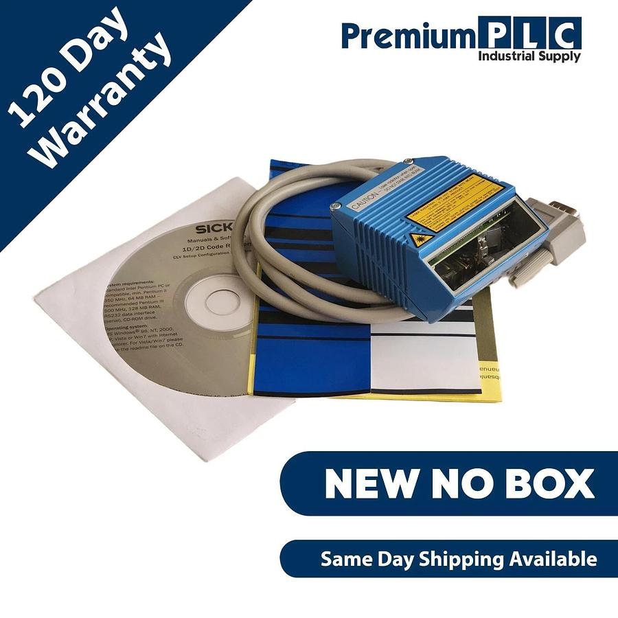 NEW SICK CLV420-3010S04 / 1043578 CLV420 CODELESER FIXED MOUNT BARCODE SCANNER