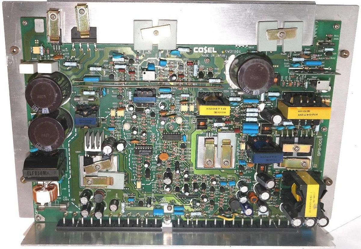 Used TSUDAKOMA COSEL KWD 1004 ELCO CIRCUIT BOARD CARD PS4 627613B KWD1004