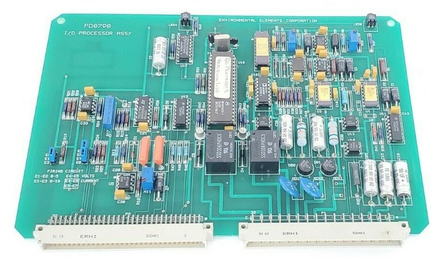 Used ENVIRONMENTAL ELEMENTS CORP. PD0798 I/O PROCESSOR ASSY.