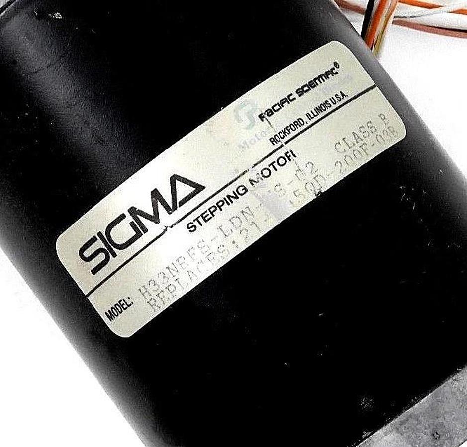 Used SIGMA PACIFIC SCIENTIFIC H33NRFS-LDN STEPPING MOTOR CLASS B H33NRFSLDN