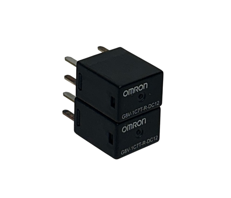 Used 2 HOIST LIFTRUCK G8V-1C7T-R-DC12 / M05139 OEM RELAYS FOR FORKLIFT NSMP