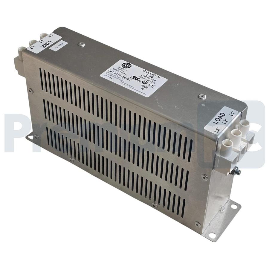 Used Allen-Bradley 2198-DB20-F /B Kinetix 5500 AC EMC Line Filter 20A 3-Ph 2198DB20F