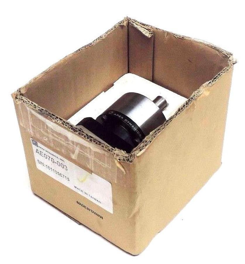 Used NEW APEX DYNAMICS AE070-003 GEAR REDUCER 3:1 RATIO AE070003