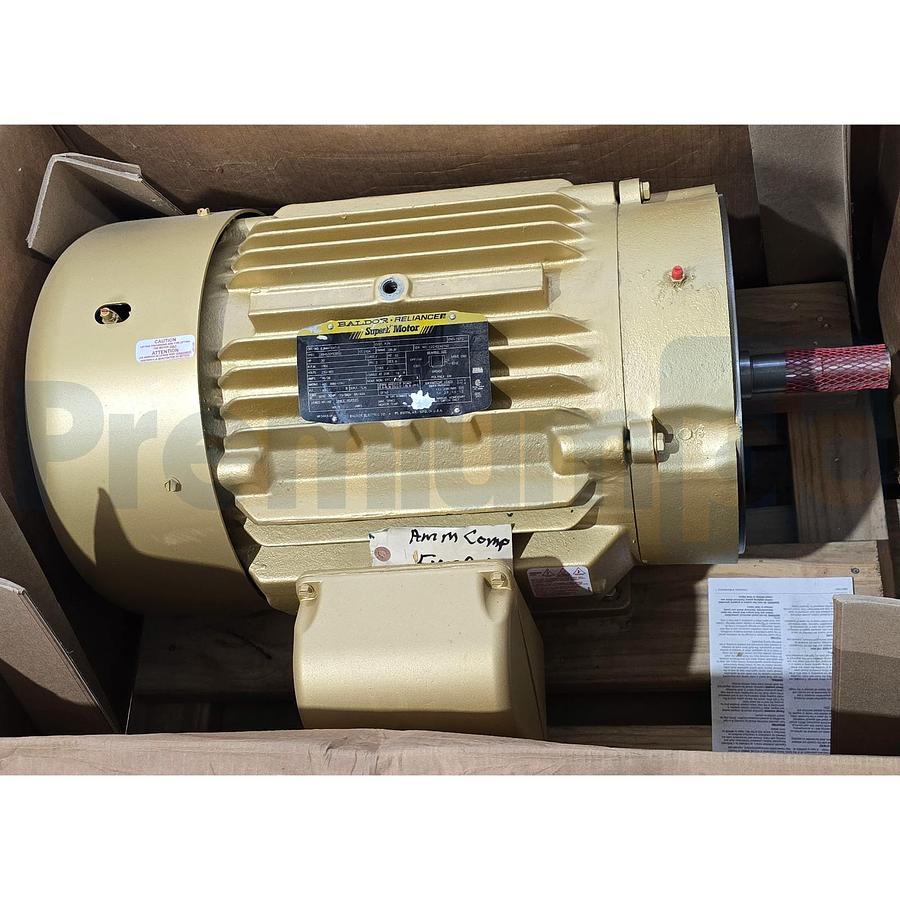 Used Baldor Evapco EJMM4104T-G Evapcold Compressor Motor TEFC 230/460V 30HP 10-397P