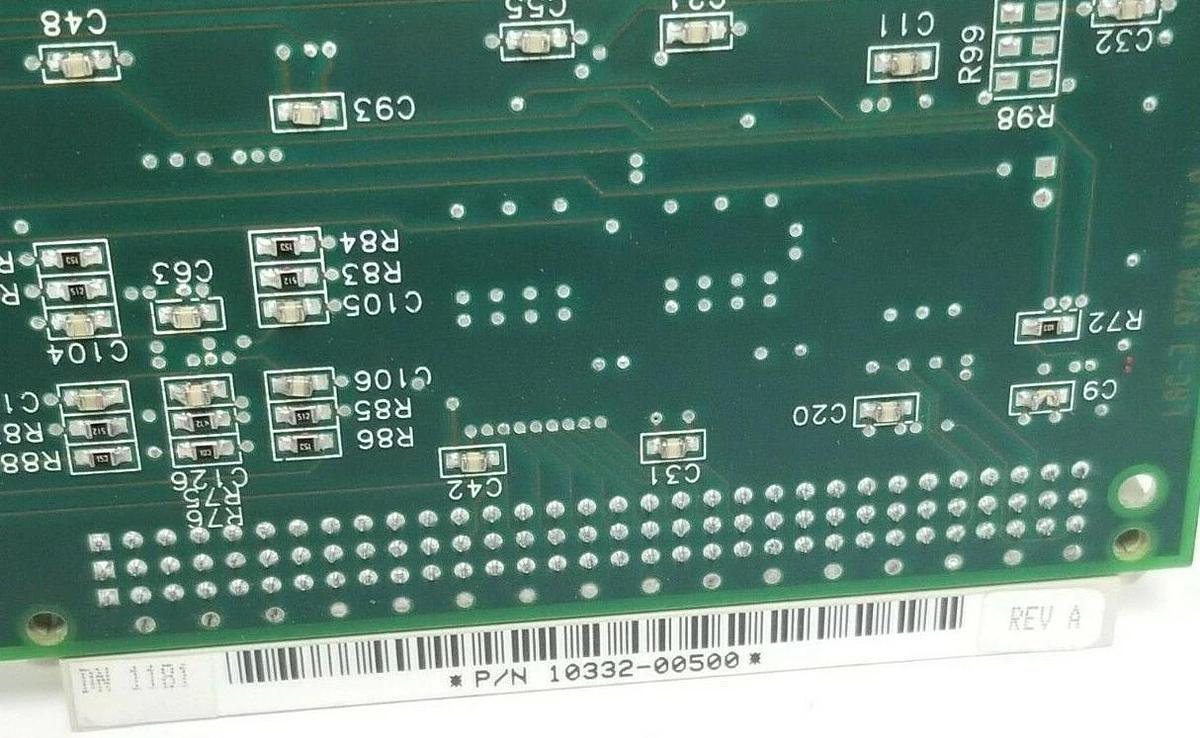 Used ADEPT TECH. 10332-00500 CONTROL BOARD VJI REV. A 20332-00500 LAC-3 9728 94V-0