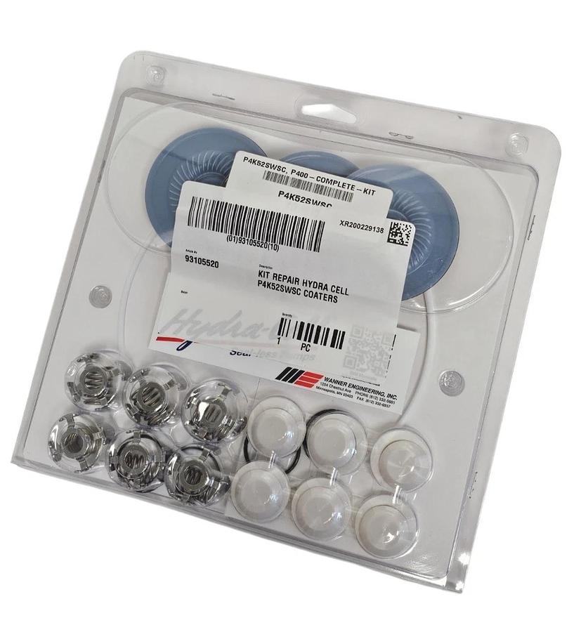 Used NEW WANNER ENGINEERING, INC. P4K52SWSC P400-COMPLETE KIT P400 REPAIR KIT