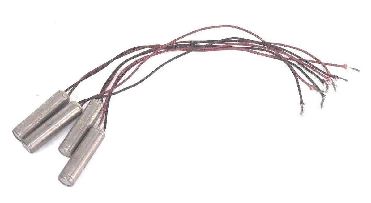 Used LOT OF 4 BUEHLER LTD 100W, 120V, 4-66, THERMAL ELEMENTS