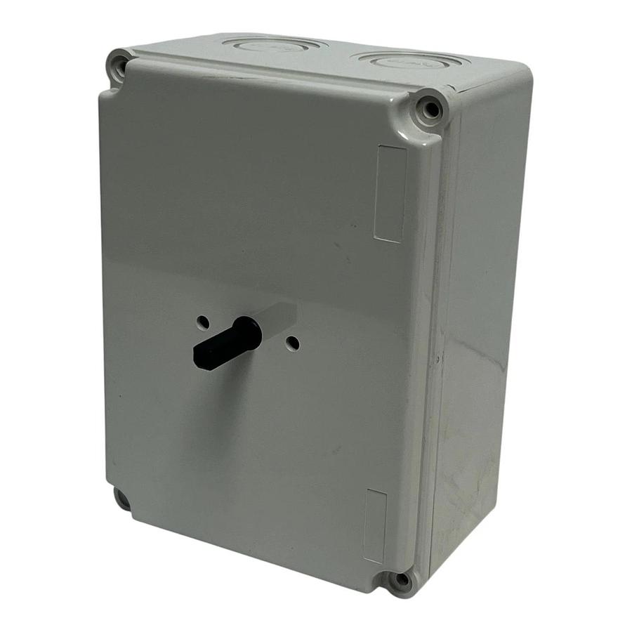Baco 172000 25A 600V Disconnect Switch in 110x150 Plastic Enclosure, NSNP