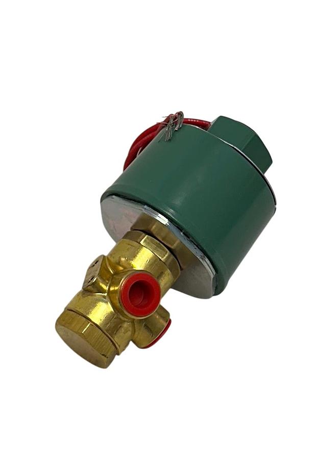 Used ASCO 8320A006 Red-Hat SOLENOID VALVE 8320A006AC120/60, 110/50 9W 1/4'' NSMP