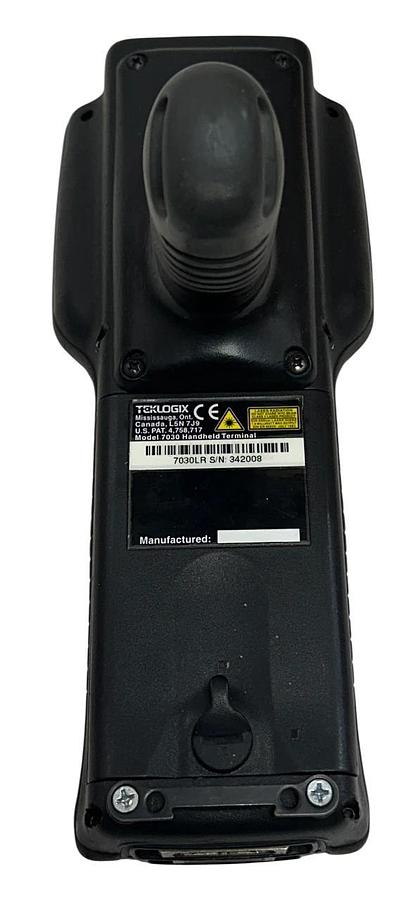 Used TEKLOGIX 7030LR MODEL 7030 HANDHELD TERMINAL BARCODE SCANNER KEYPAD USNP